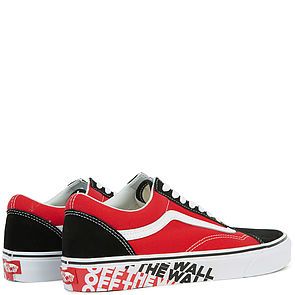 vans old skool plataforma granates