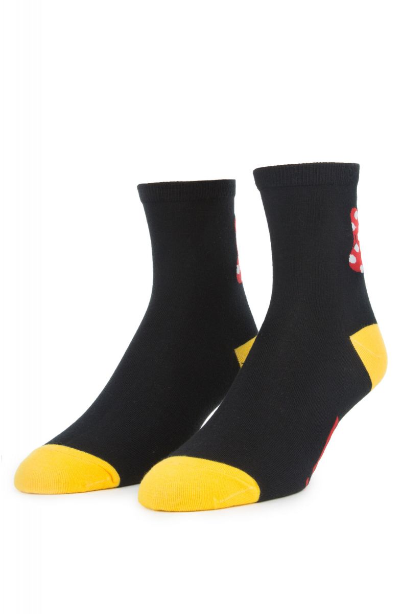 VANS The Mickey X Socks in Black VN0A3UHLBLK Karmaloop