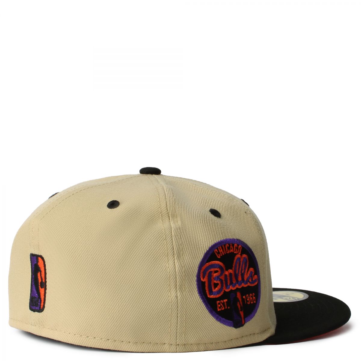 New Era 59Fifty Men Fitted Hat Red Chicago Bulls