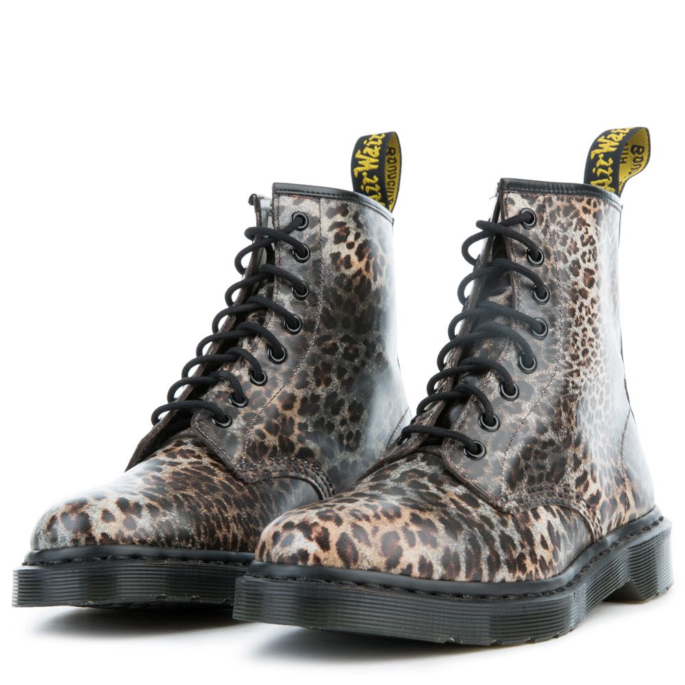 leopard dr martens