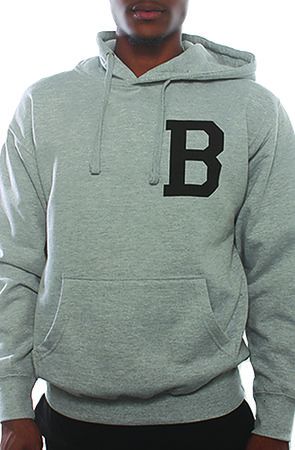 BREEZY EXCURSION Grey Letterman B Hoodie FA18-2 - Karmaloop