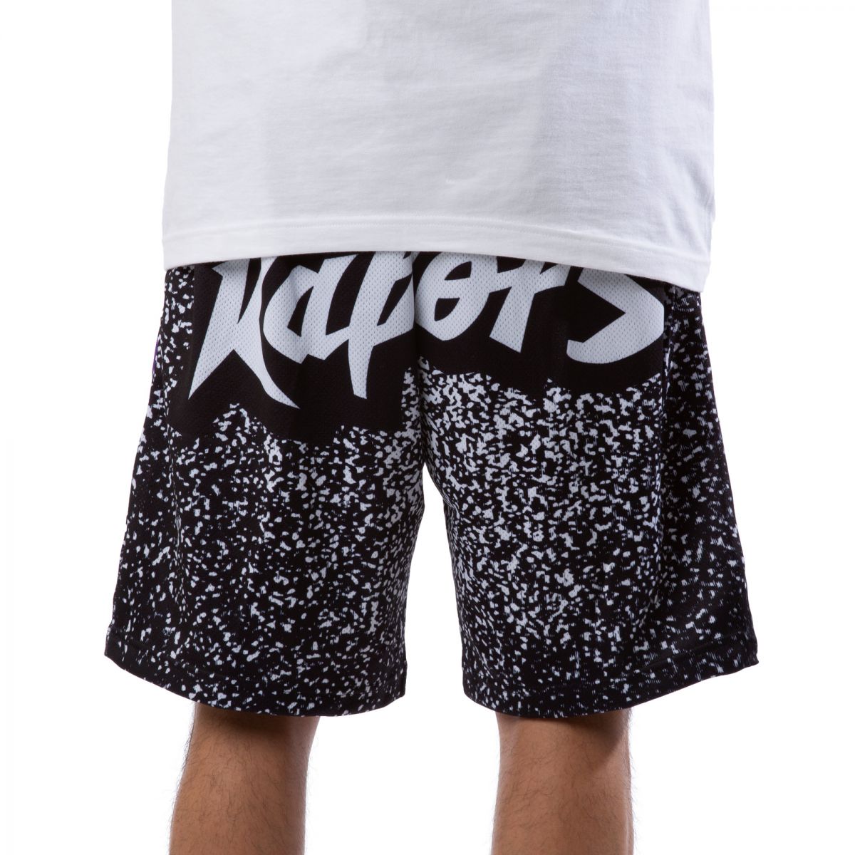 MITCHELL & NESS Toronto Raptors Jumbotron Shorts SHORAJ19071-TRABLCK ...