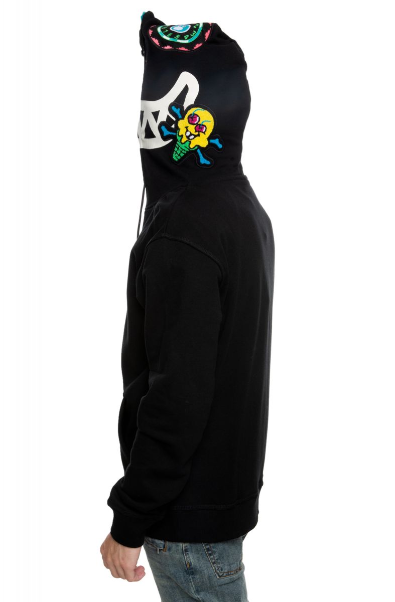 ICE CREAM Block Head Hoodie in Black 4917302BLK Karmaloop