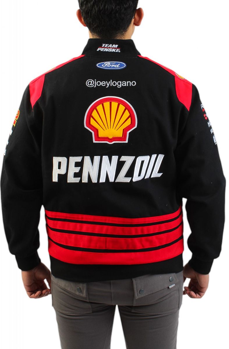 JH DESIGN Pennzoil Racing Jacket JL0303PS24-BLK - Karmaloop