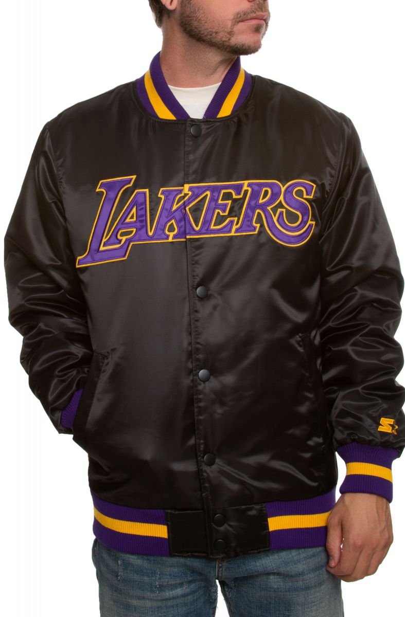 STARTER Los Angeles Lakers Jacket LS93B168LLK - Karmaloop