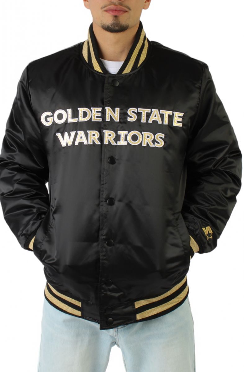 STARTER Golden State Warriors Satin Jacket LS33B473-GSW Karmaloop