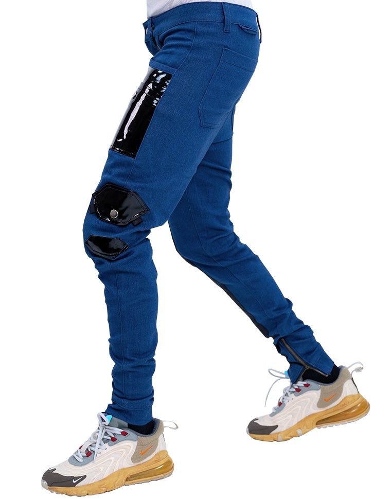 octagon denim jeans