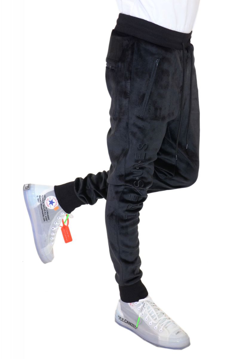 mens velour sweatpants