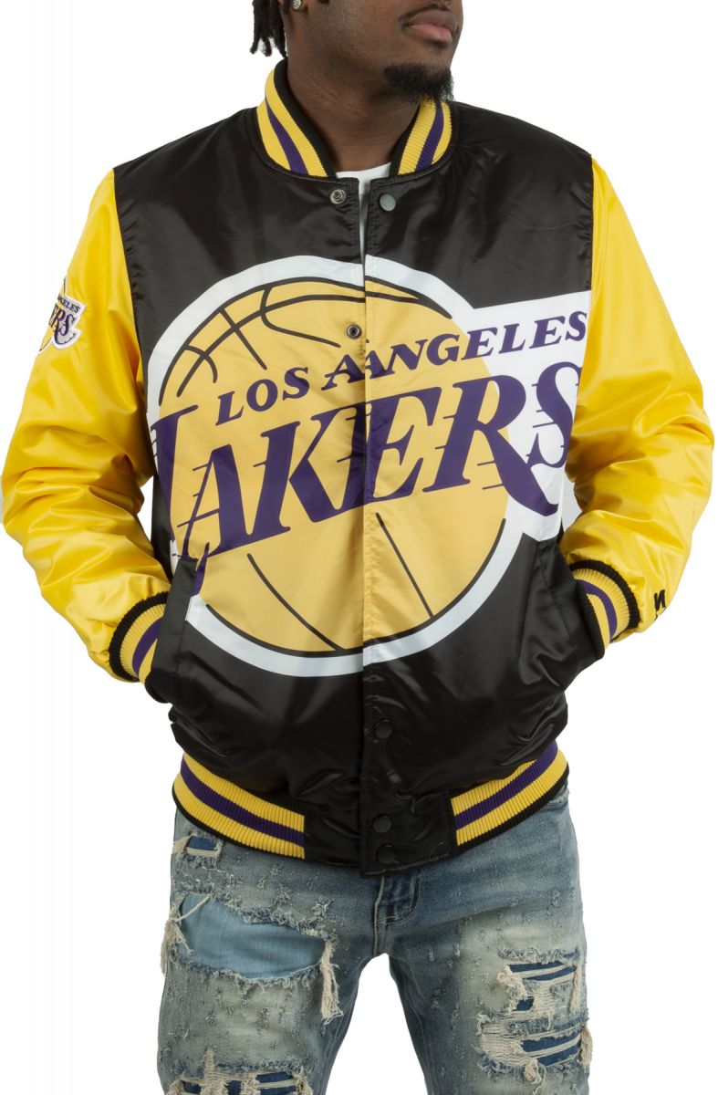 STARTER Los Angeles Lakers Jacket NS03W450LLK - Karmaloop