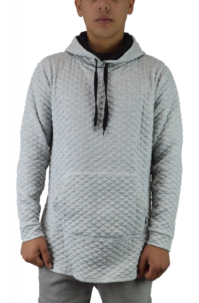 WEIV Quilted Blanket Pullover Grey 50010500GREY PLNDR