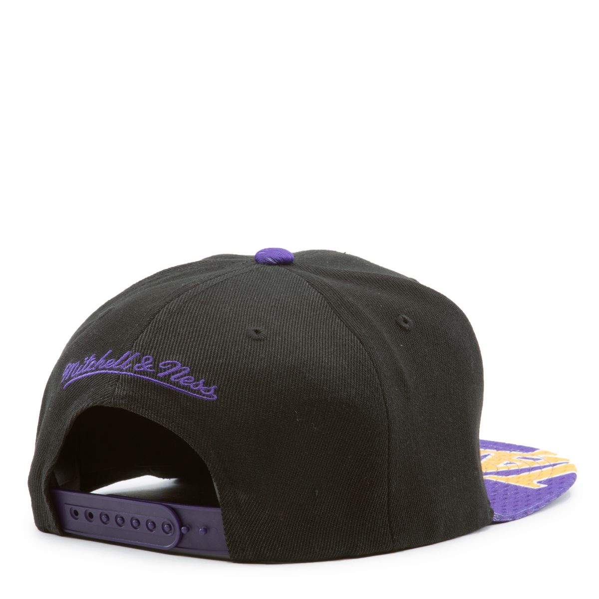 MITCHELL & NESS Los Angeles Lakers Snapshot Snapback Hat 6HSSMM19456 ...