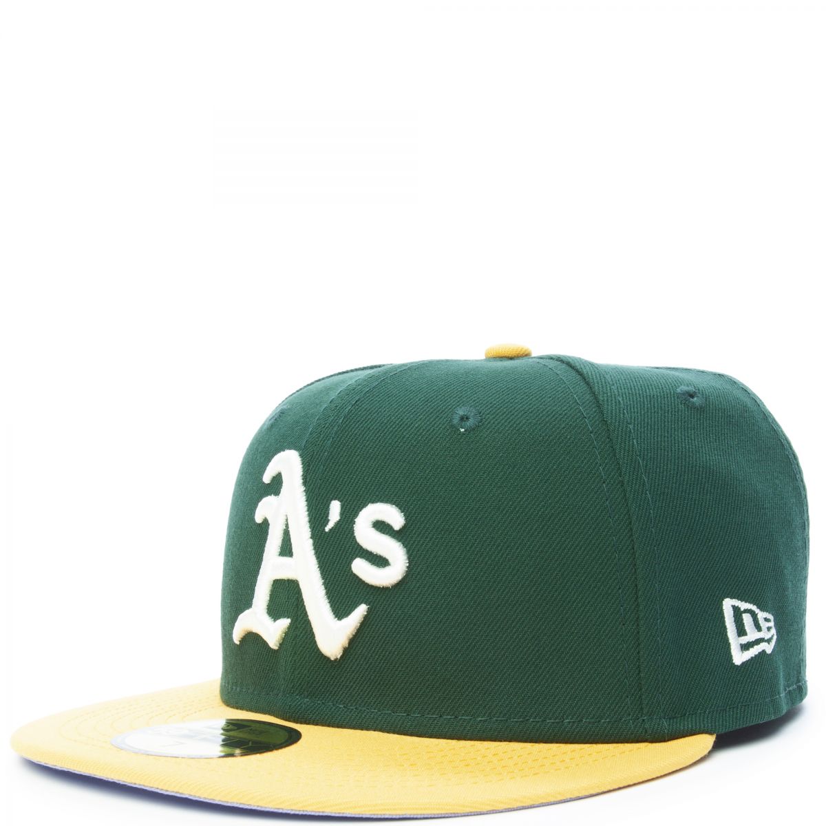 Oakland Athletics New Era Pastel Undervisor 59FIFTY Fitted Hat - Black
