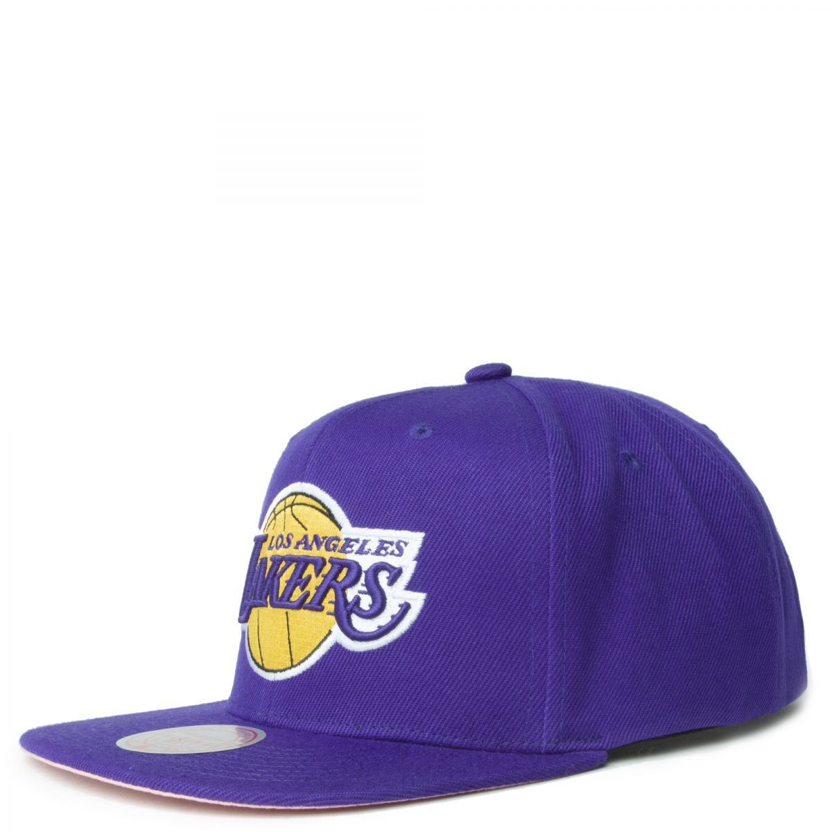 MITCHELL & NESS Los Angeles Lakers Snapback 6HSSSH21228-LALPURP - Karmaloop