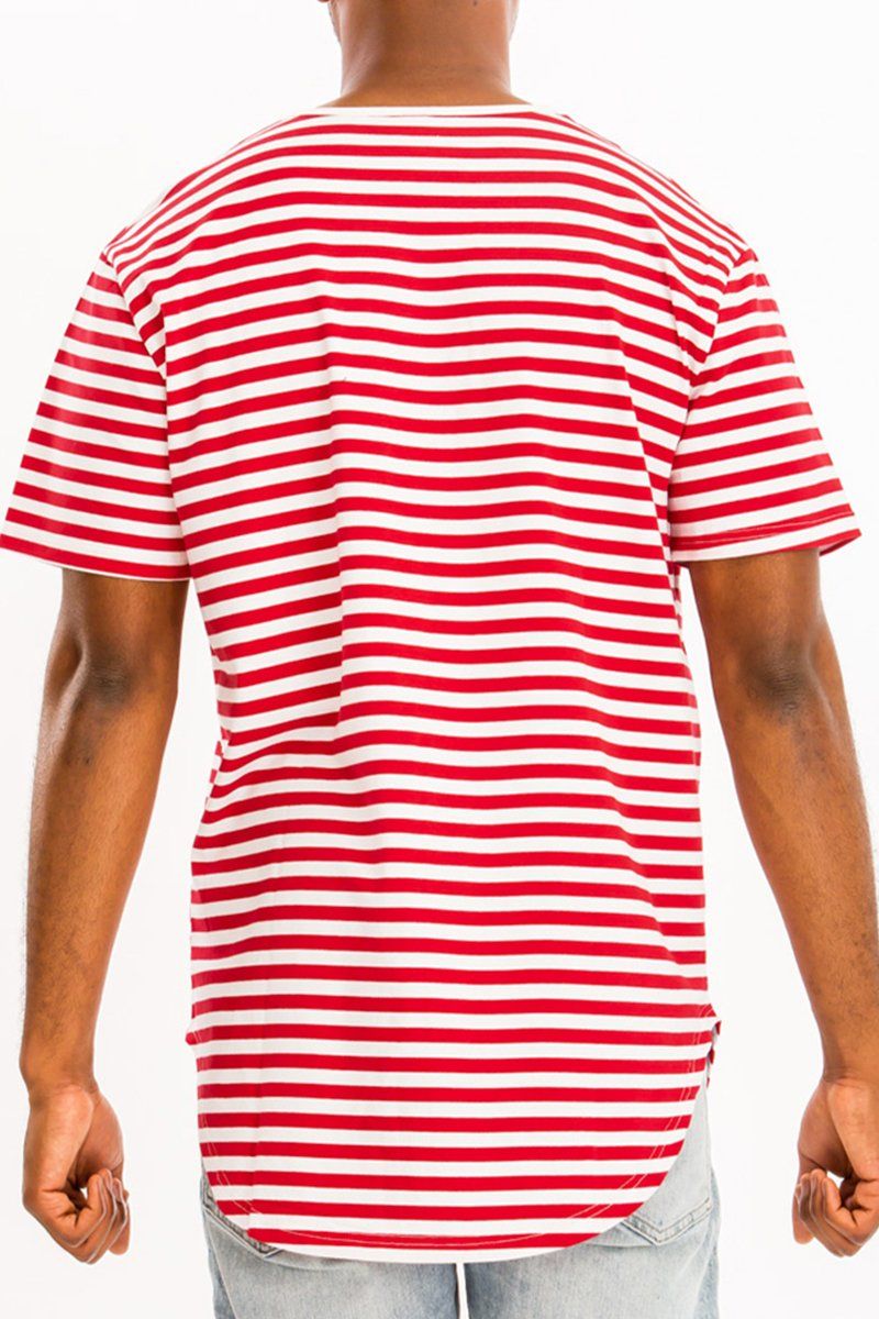 striped tee mens