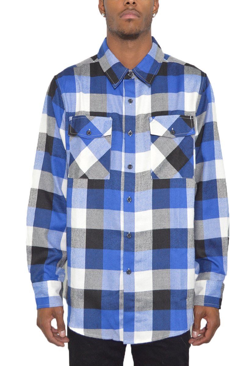 flannel checkered jacket