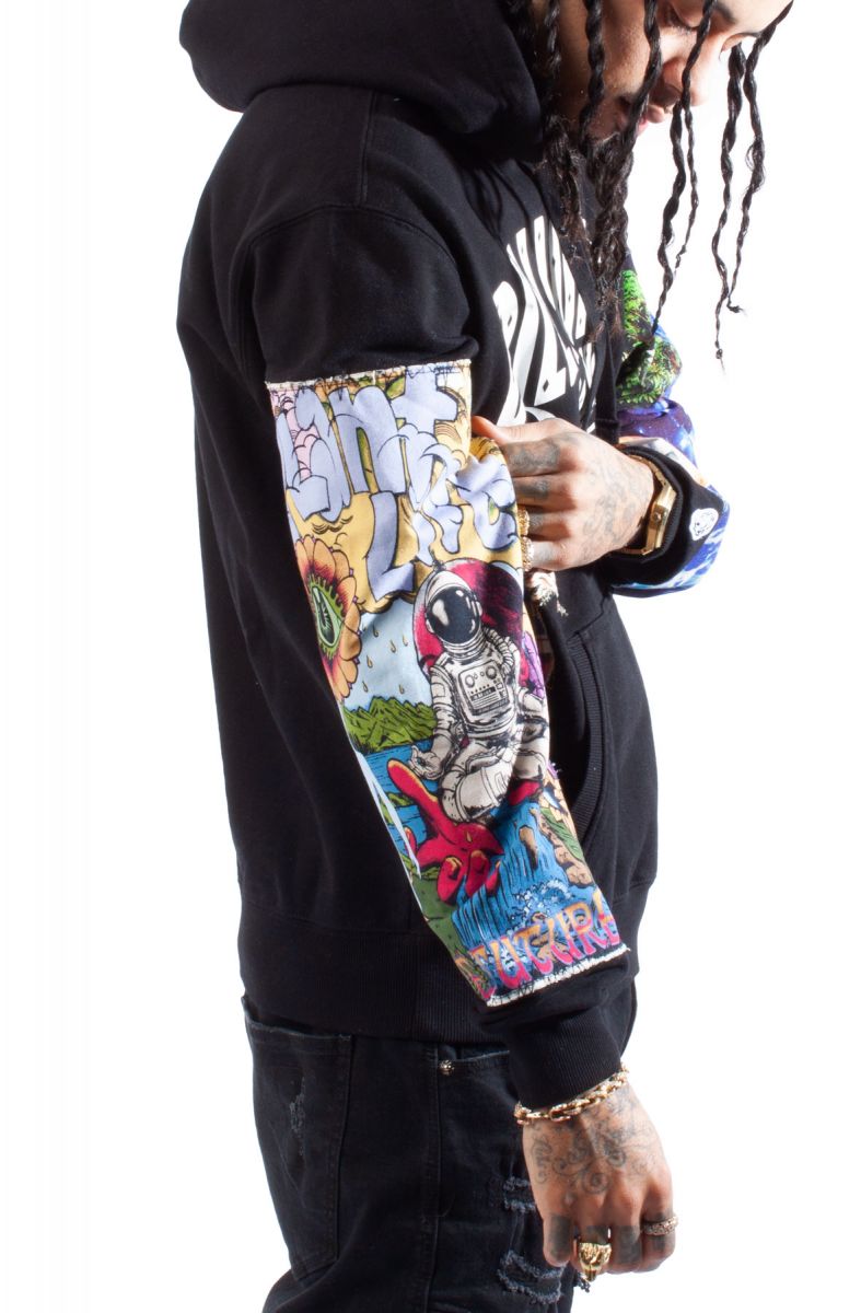 BILLIONAIRE BOYS CLUB Trance Hoodie 821-1318BLK - Karmaloop