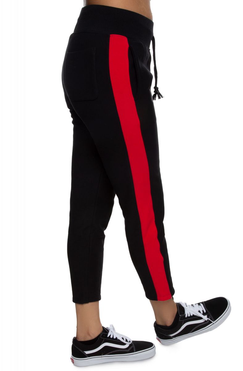 champion reverse weave colorblock track pant