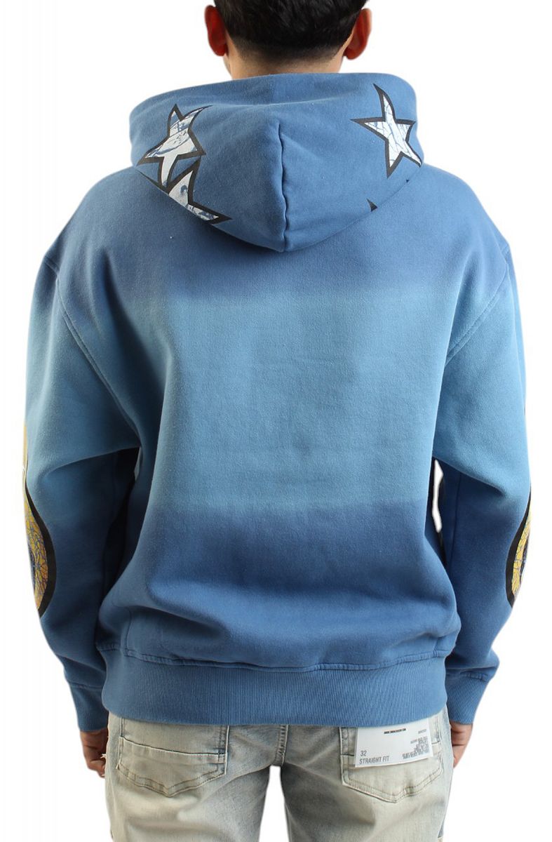SMOKE RISE Revival Vintage Wash Hoodie F025158SK-DUSK