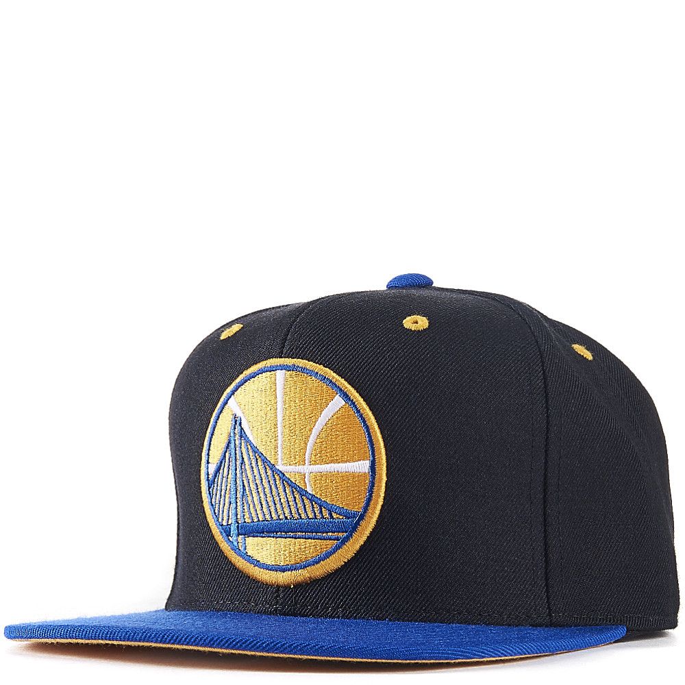 Mitchell & Ness Golden State Warriors Fresh Crown Snapback Cap in