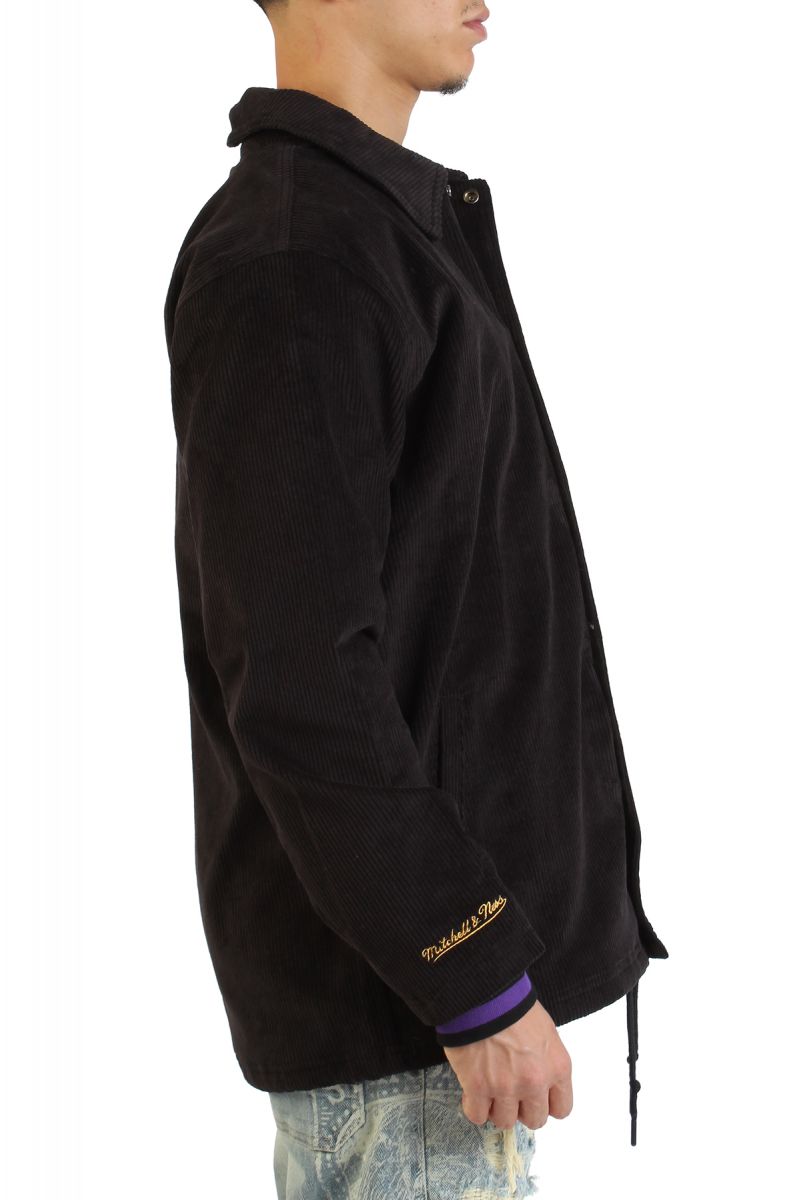MITCHELL & NESS NBA Los Angeles Lakers Logo Off The Bus Corduroy