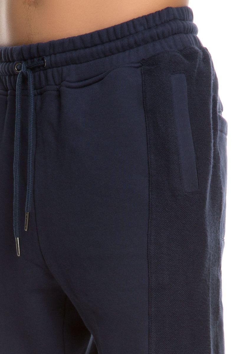 PUBLISH The Jansen Double Reverse French Terry Sweats in Navy P1701013 ...
