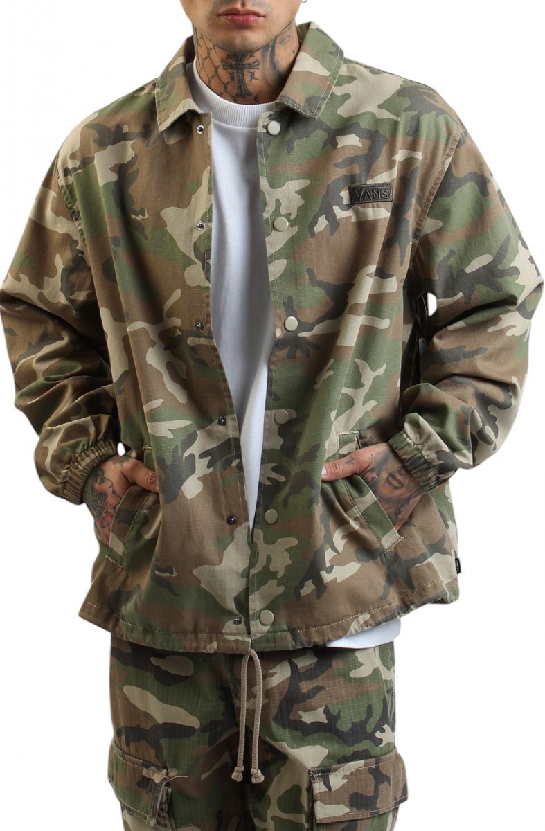 VANS Torrey Canvas Coach Jacket VN000HMGLVB Karmaloop