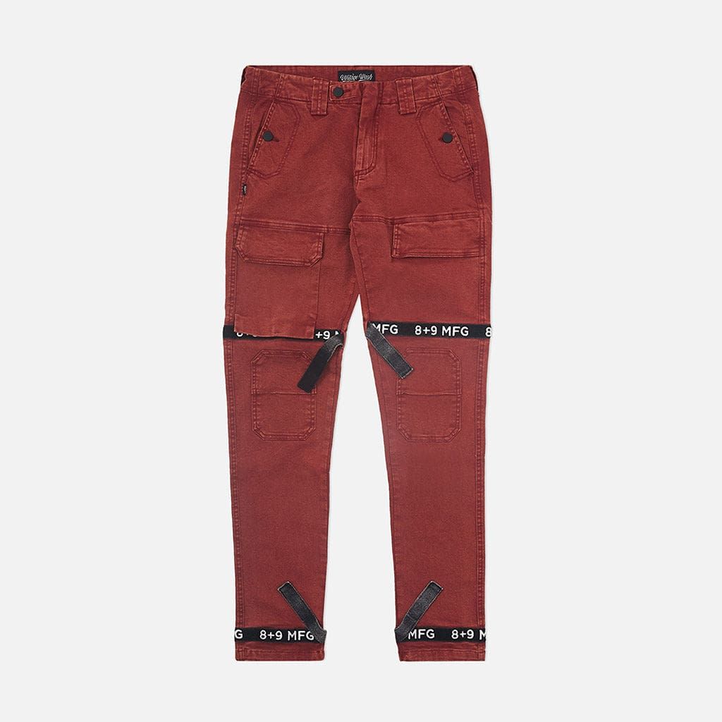 Strapped Up Vintage Washed Utility Pants Rust – 8&9 Clothing Co.