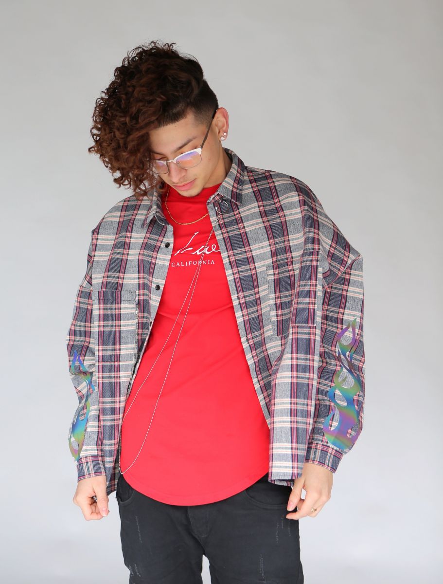 zara womens checked shirt