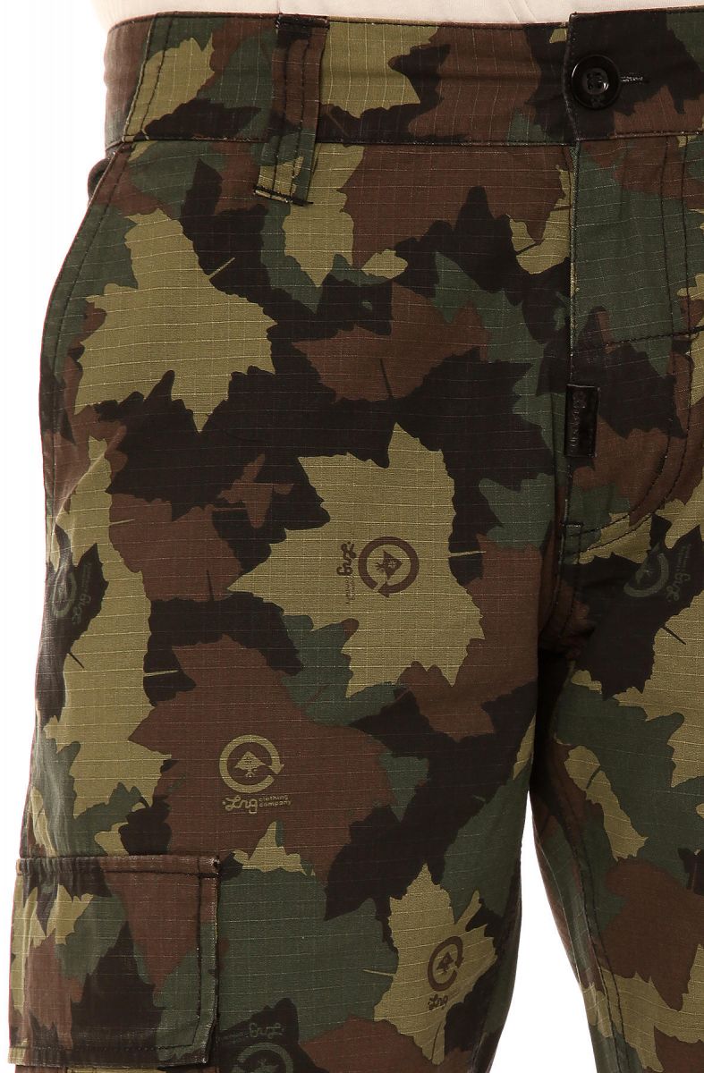 LRG Core Collection Pants The TS Cargo in Olive Camo Green