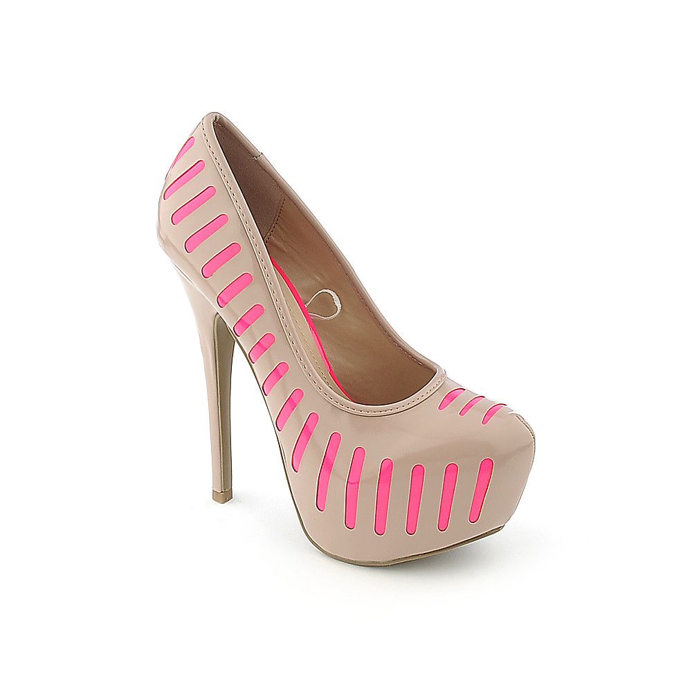 076 High Heel Dress Shoe Nude/Fuchsia - Apparel & Accessories 5.5 076 High Heel Dress Shoe Nude/Fuchsia - Apparel & Accessories 5.5