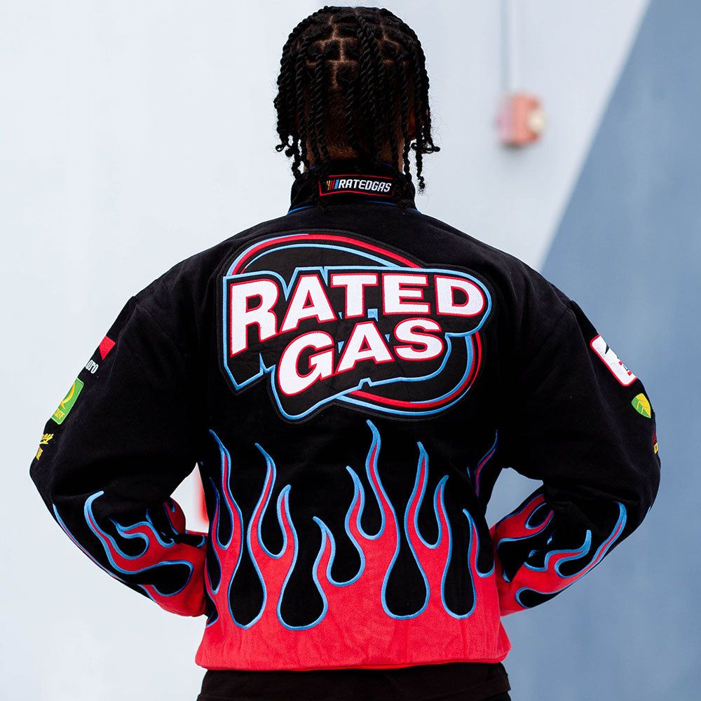 8&9 MFG CO. Rated Gas Nascar Jacket JKRTDGAS-BLACK - Karmaloop