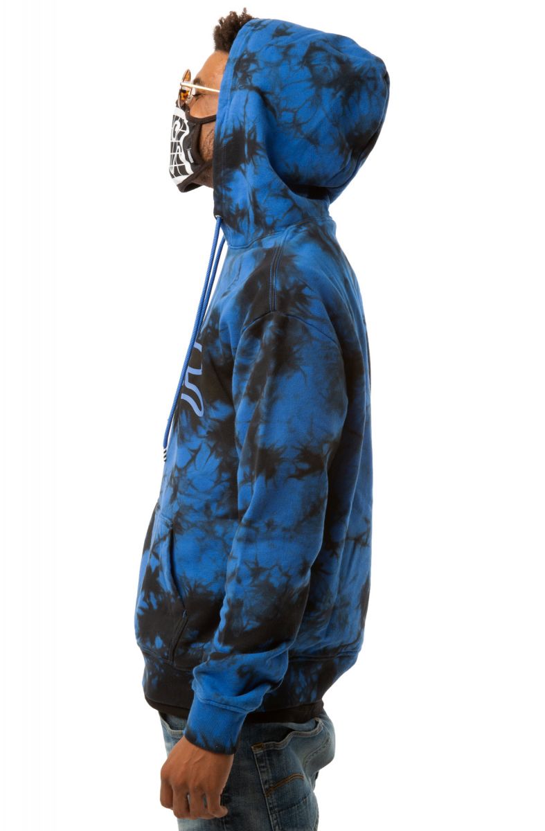 ICE CREAM Dog TieDye Hoodie 4112307BLUE Karmaloop