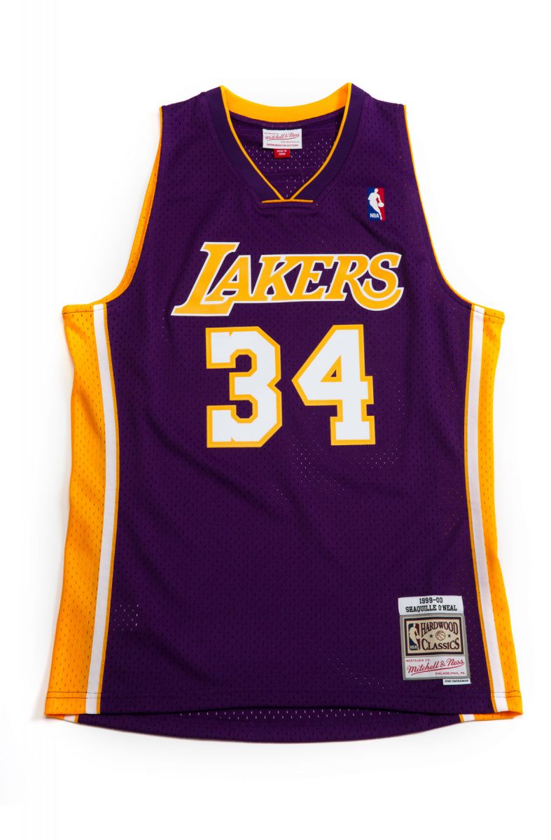 purple shaq jersey