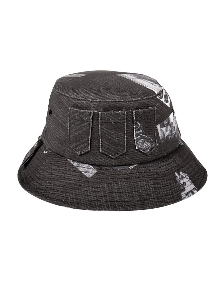 Reworked Reversible Detroit Tigers Denim Bucket Hat (OSFM)