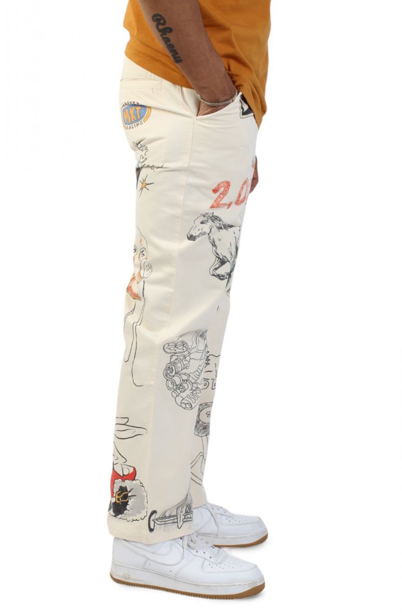 MARKET Horsepower Senior Pants 388001166ECRU Karmaloop