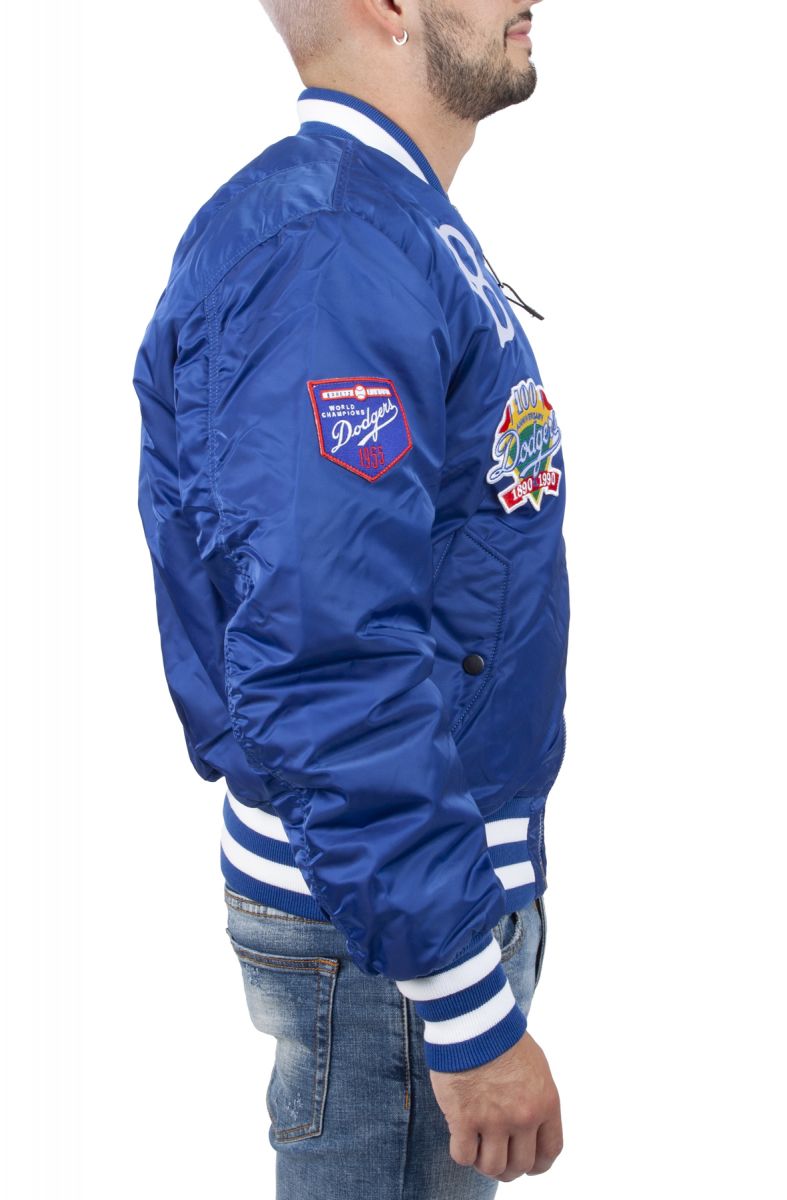 NEW ERA CAPS Dodgers Reversible Alpha Bomber Jacket 13026002 - Karmaloop