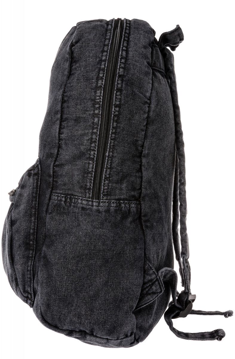 AFENDS Backpack Nevermind in Black Acid Wash Black