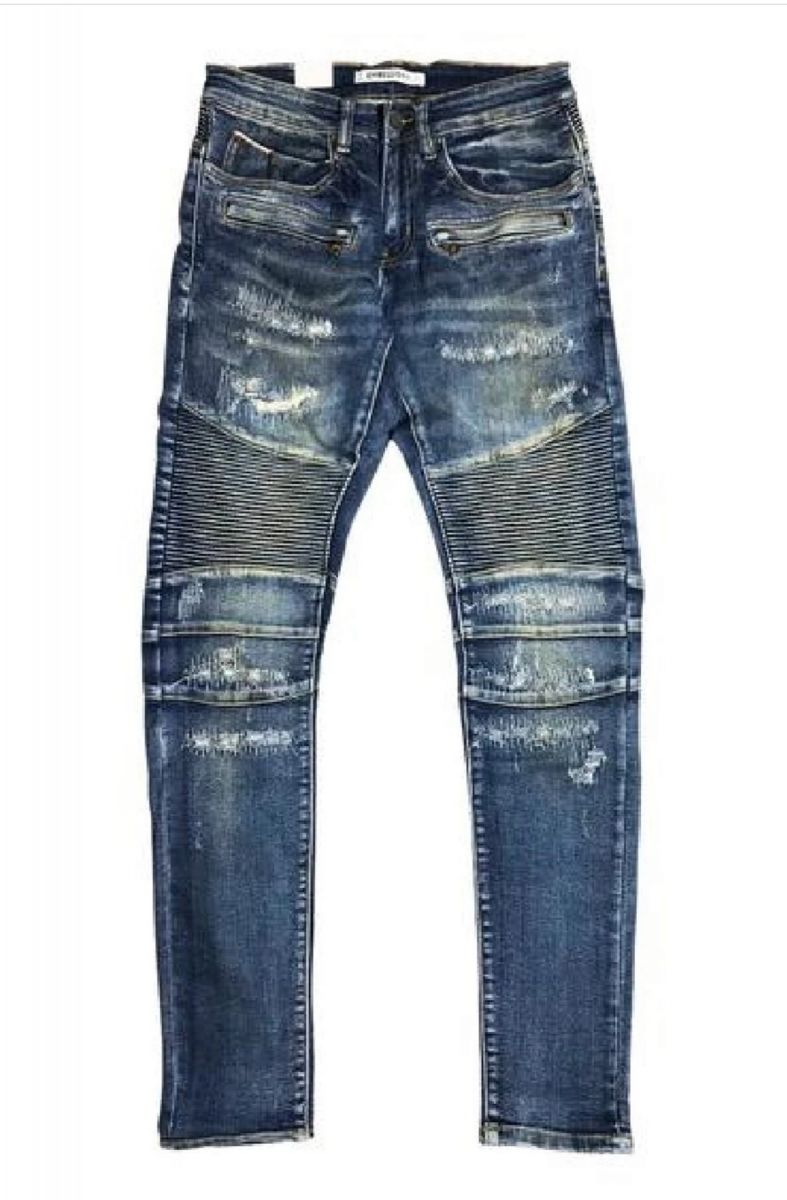 EMBELLISH Polaris Denim in Vintage Blue EMBF218-110 - Karmaloop