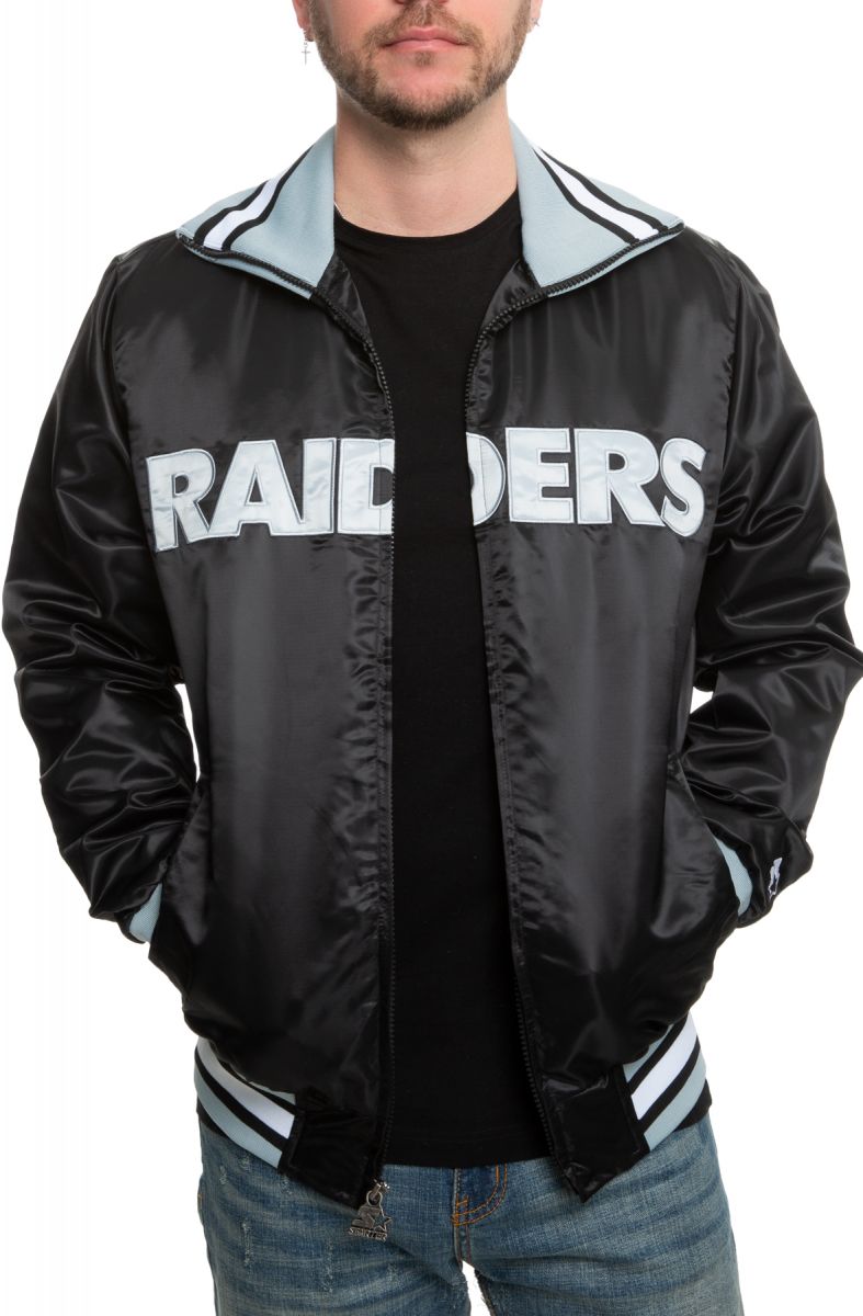 STARTER Oakland Raiders Varsity Jacket LS900835-RAD - Karmaloop