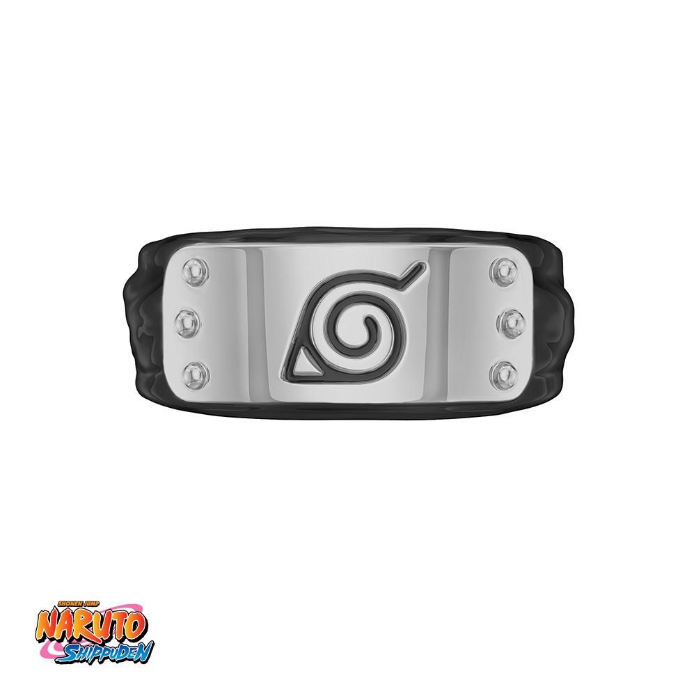 MISTER Naruto™ Hidden Leaf Village Headband Ring MSTR-283D82-BLACK ...