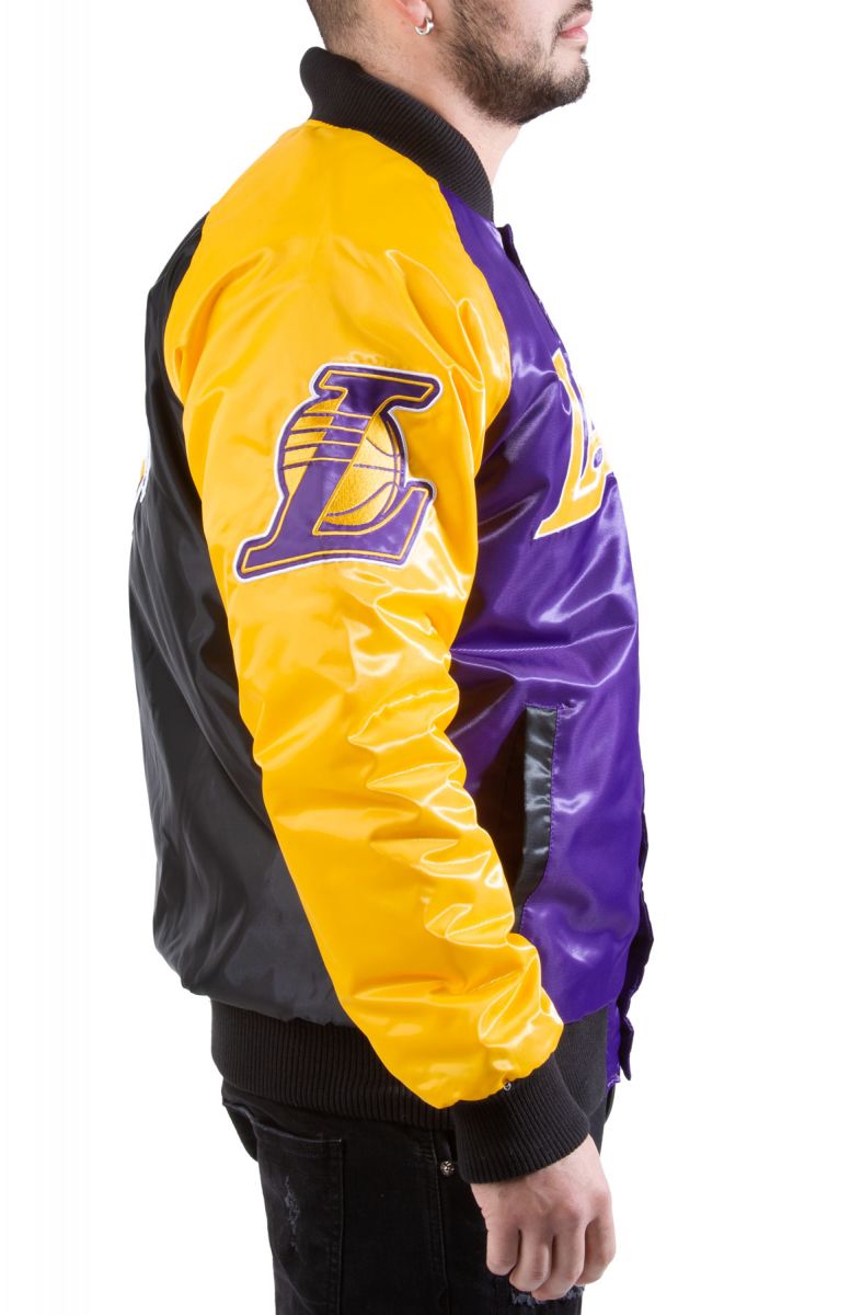 Starter Los Angeles Lakers Color Block Jacket – DS Online