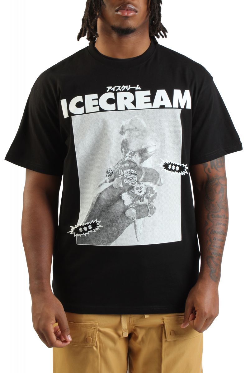 ICE CREAM Sip T-Shirt 451-8203-BLK - Karmaloop