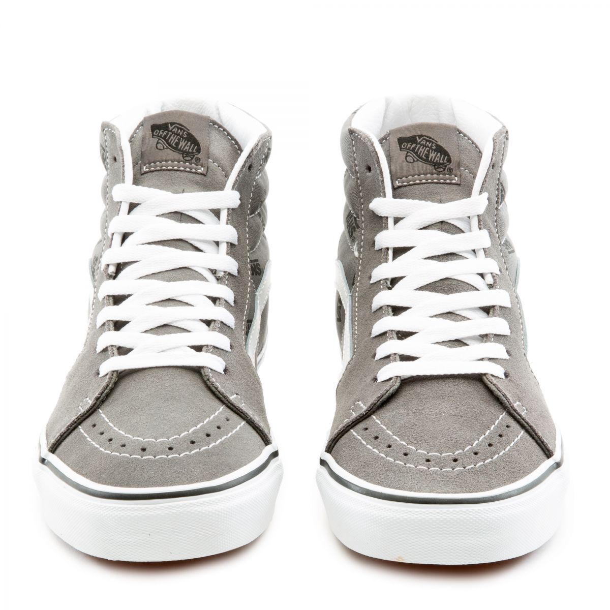 VANS Sk8-Hi Reissue Mens Sz 10 Charcoal Gray True White High Top Athletic Shoes Vans | Sk8-Hi True White Classics Shoe main image 4