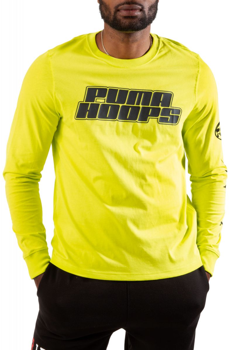 PUMA Qualifier Long Sleeve Basketball Tee 53210707 Karmaloop
