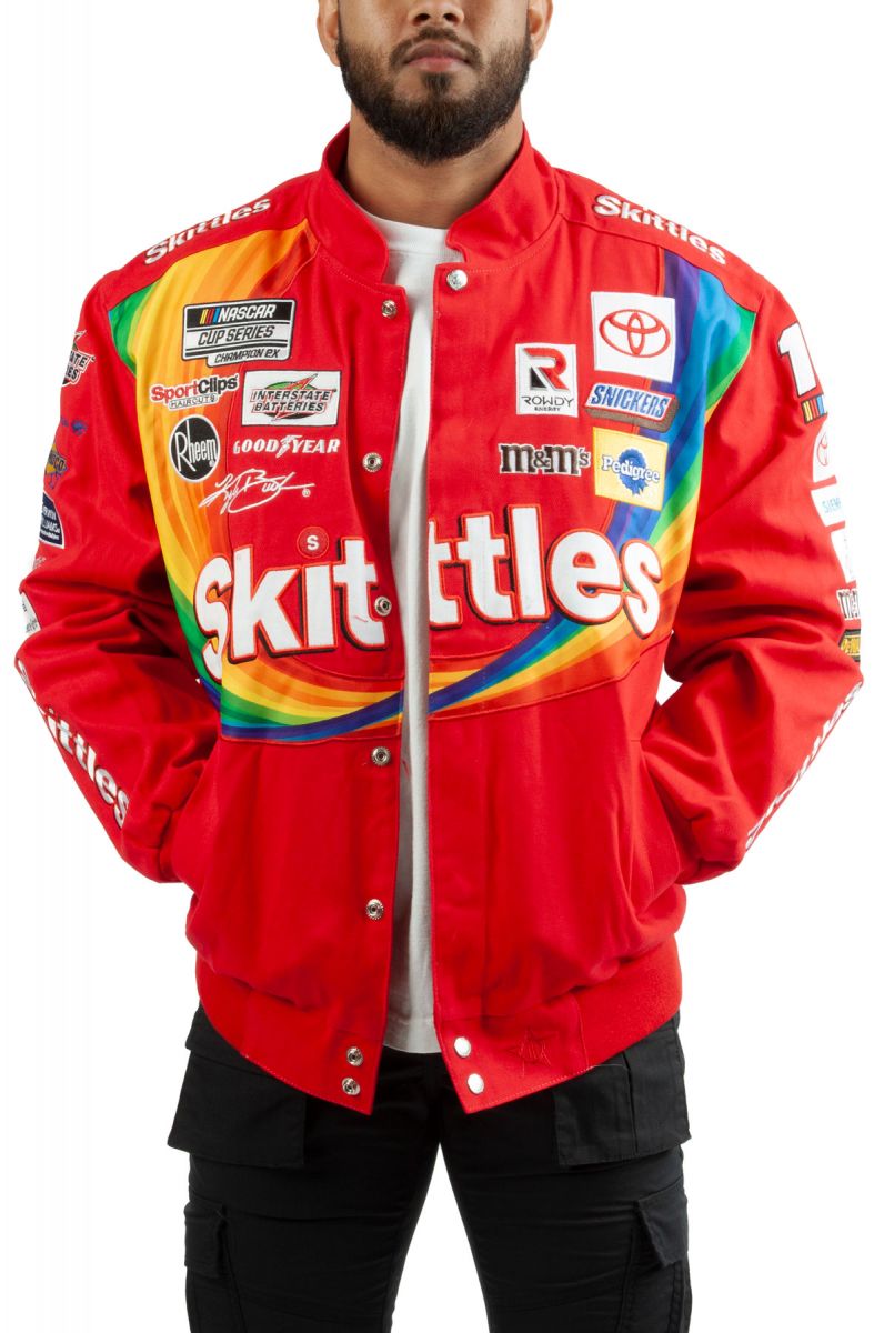 JH DESIGN Skittles Racing 2022 Jacket KYB303SK22-RED - Karmaloop