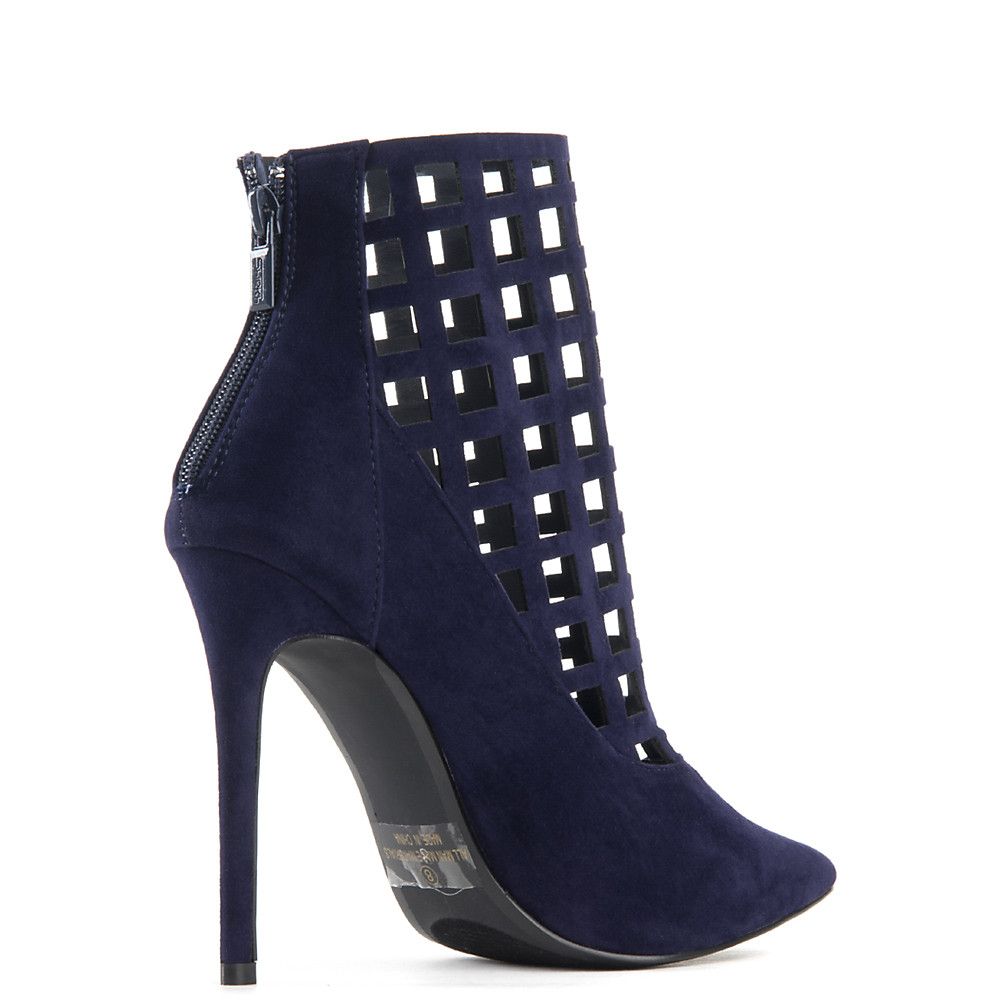 SOLE LA VIE Women's Conjure High Heel Dress Shoe CONJURE/NAVY BLUE ...