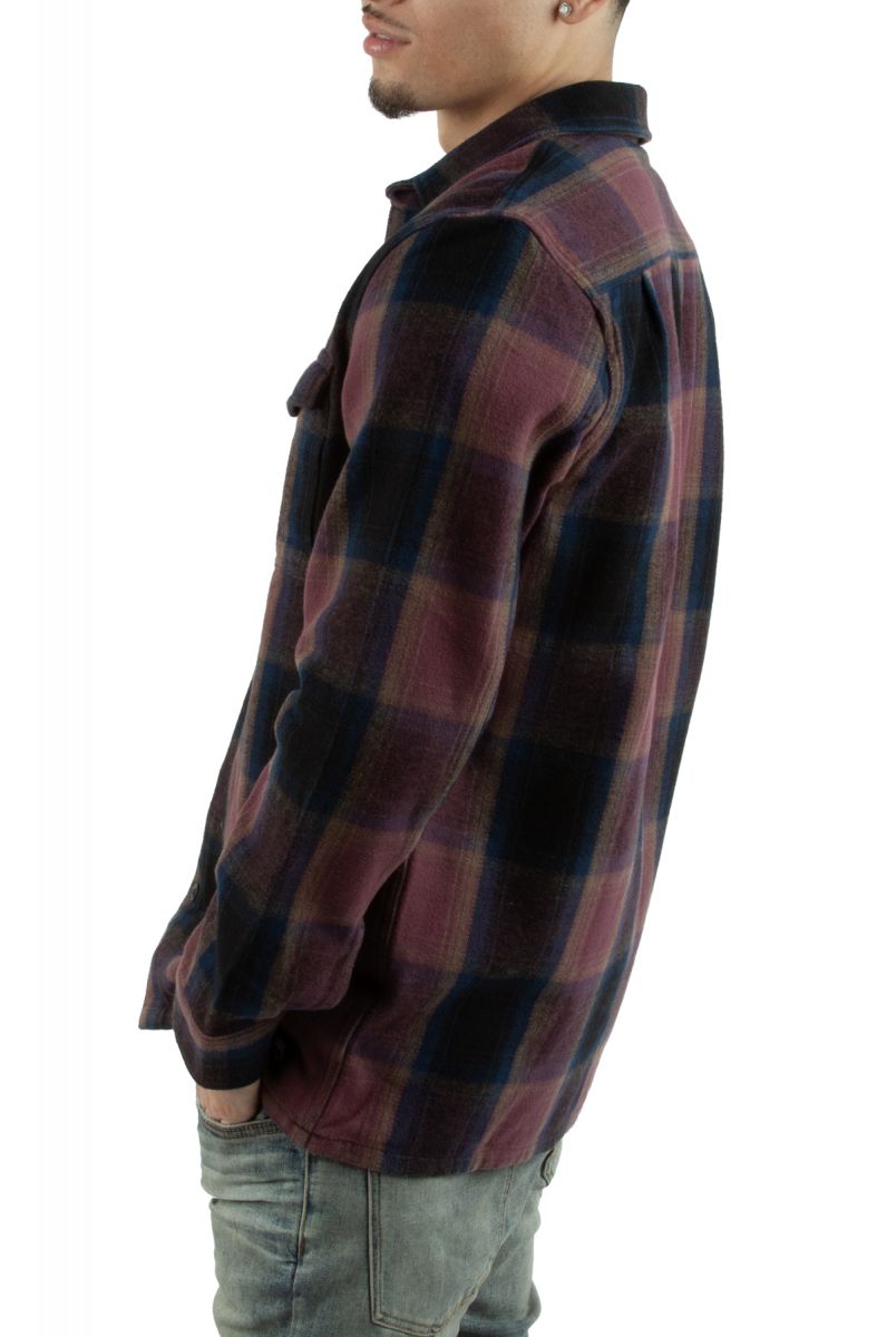Jeans Checkered Vans With Flannel Larkspur Plaid Flannel Shirt In