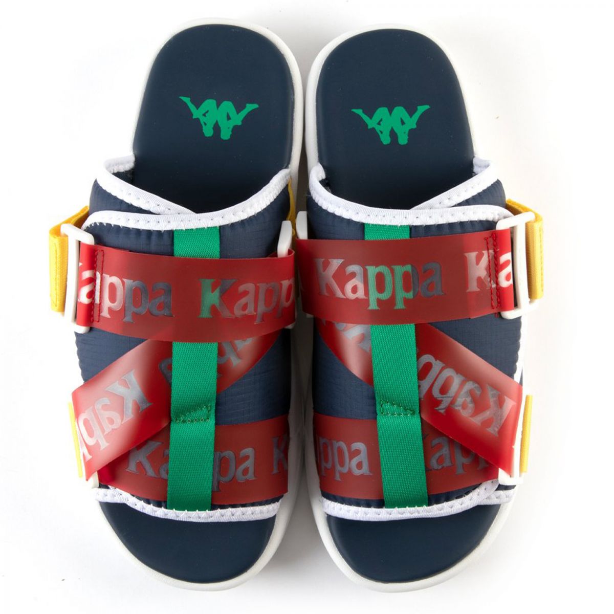 Men’s Size 5 Kappa Authentic Mitel 1 Blue/White Sandals Slides 3118C8W-A3D KAPPA Authentic JPN Mitel 2 Sandals 31172WW-A38 - Shiekh main image 2