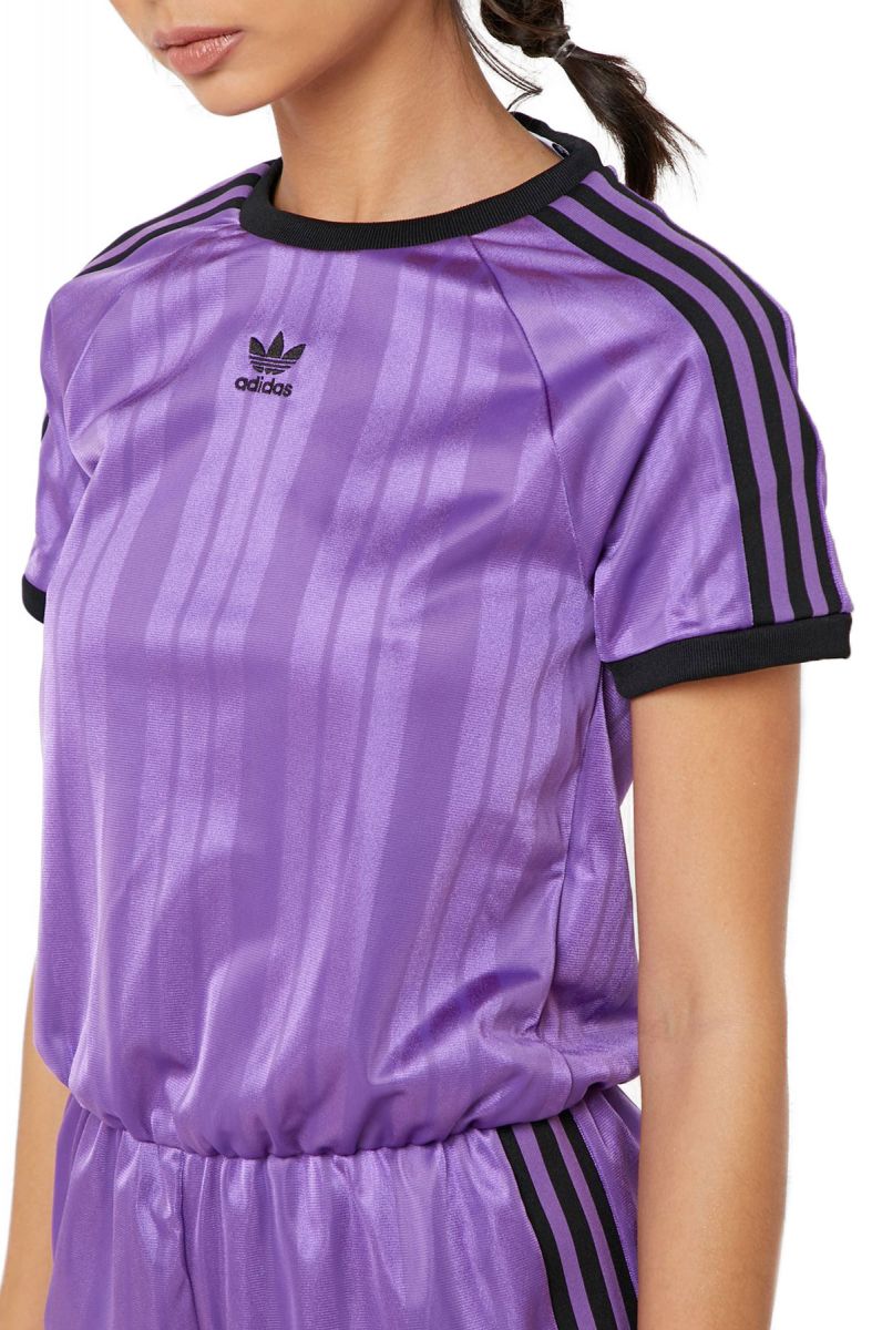 adidas purple jumpsuit