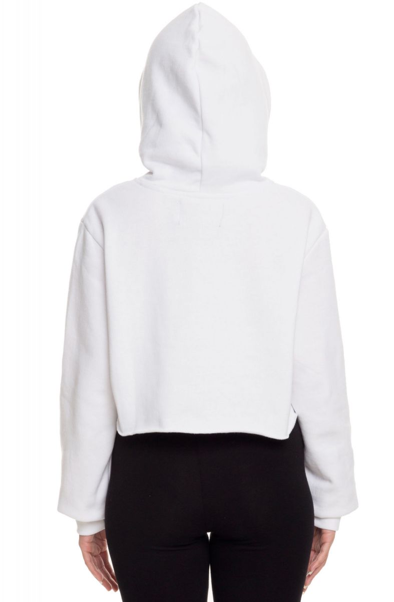 The Pam Hoody in White, Navy and Chinese Red